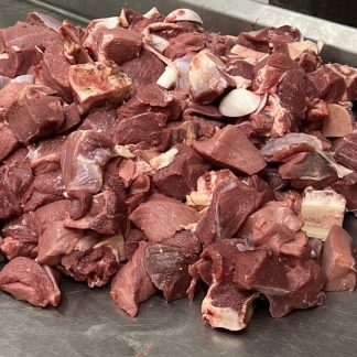 WHOLE COW: 7 SHARES: MEDIUM CUT/PALM-SIZE PIECES: (4 inches x 4 inches)
