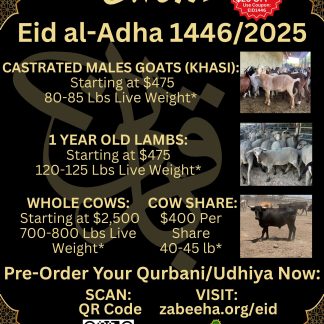 QURBANI/UDHIYA