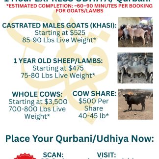 QURBANI/UDHIYA 2026