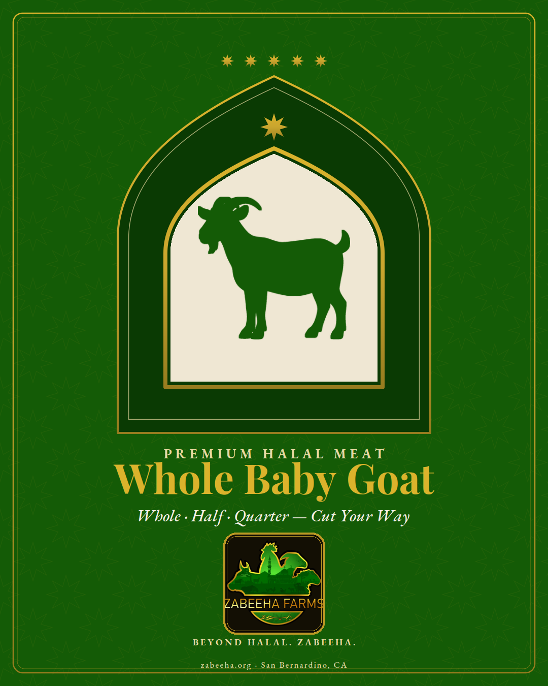 Whole Premium Baby Goat